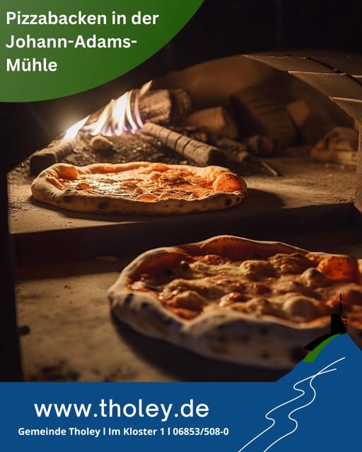Mehr über den Artikel erfahren Pizzabacken in der Johann-Adams-Mühle