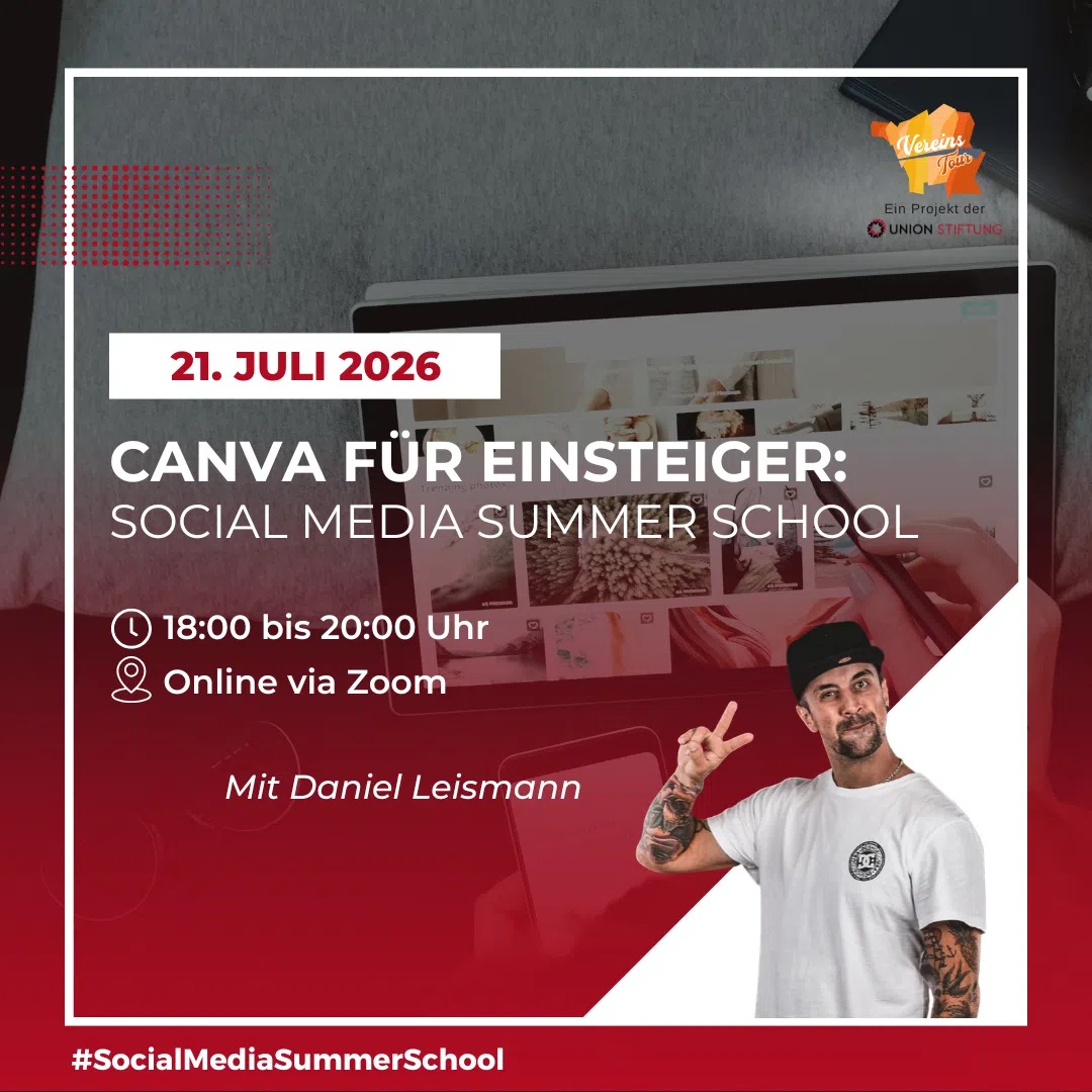 Mehr über den Artikel erfahren Social Media Summer School 2026, Canva für Einsteiger