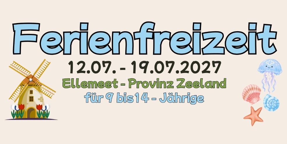 Mehr über den Artikel erfahren Kinderferienfreizeit Sommerferien 2027
